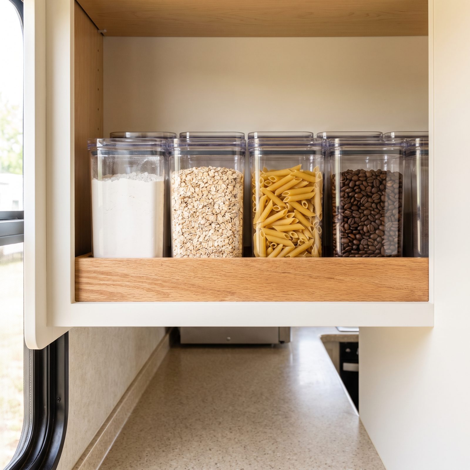 Swap Round Canisters for Square Airtight Containers