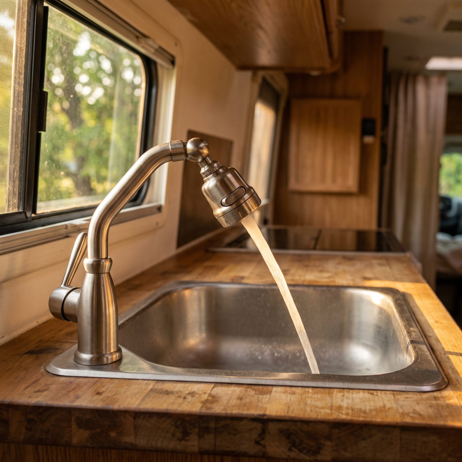 A Swiveling Faucet Aerator That Finally Reaches the Corner of the Sink