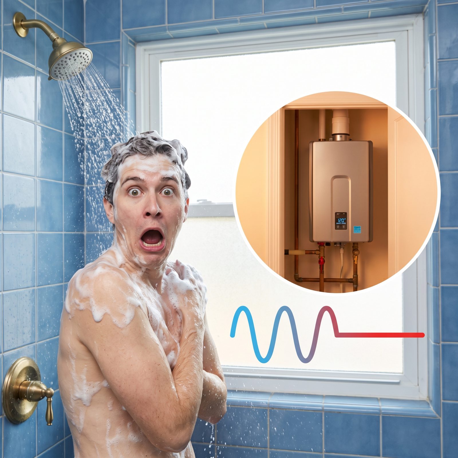 A Tankless Water Heater With Stable Temperature Control