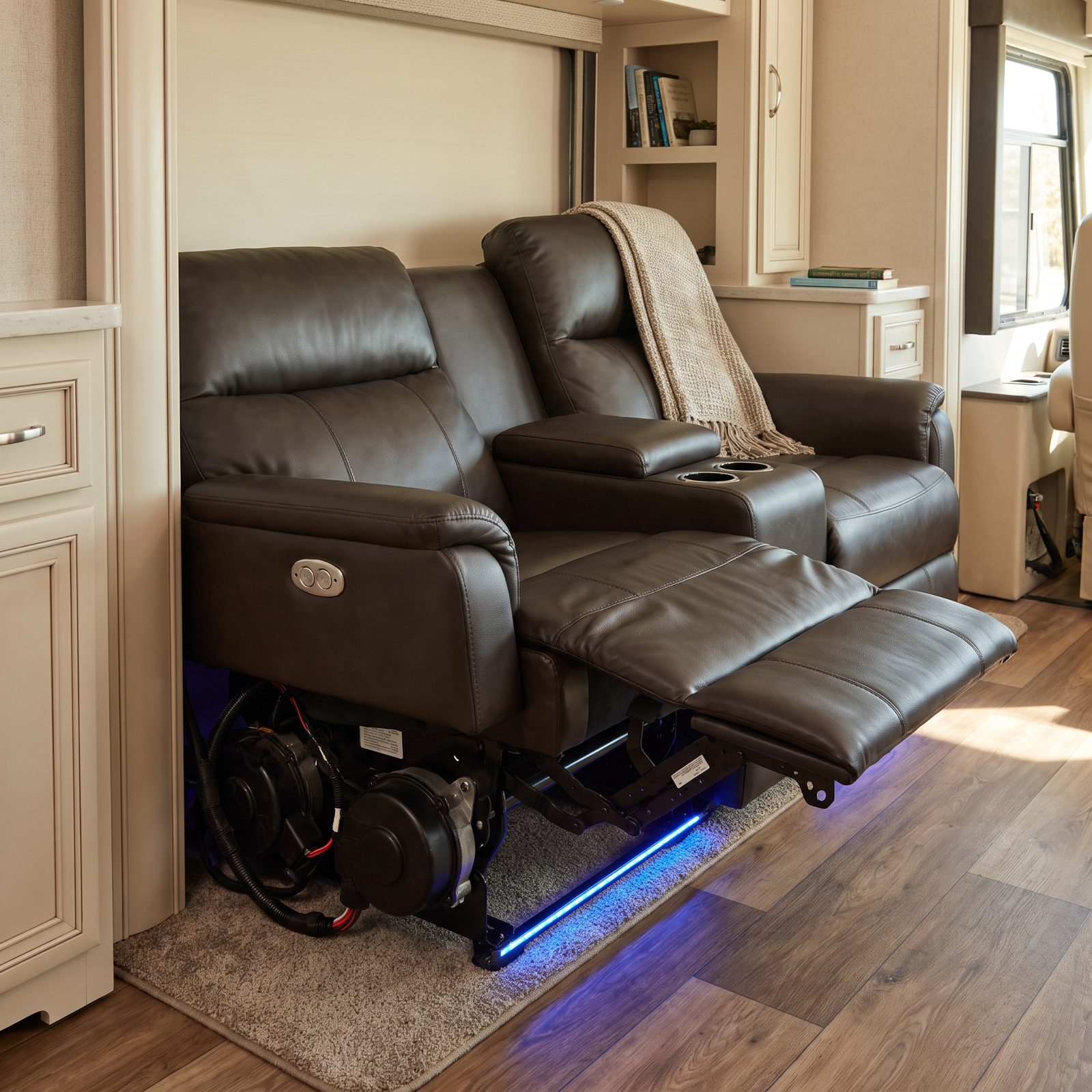 Theater Seats With Built-In Massage Motors That Weigh a Ton and Can't Be Swapped
