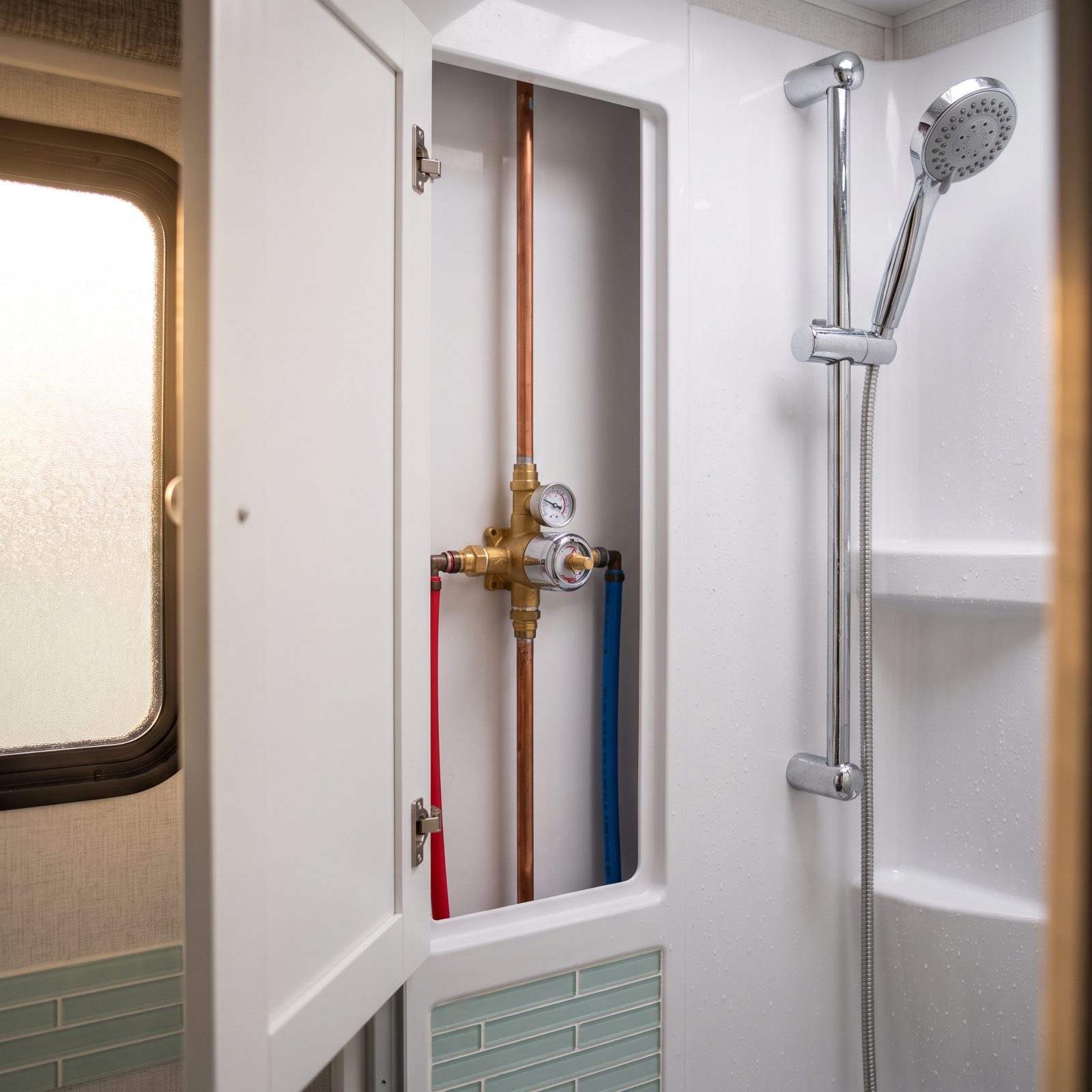 A Thermostatic Mixing Valve That Stops the Shower Temperature Rollercoaster