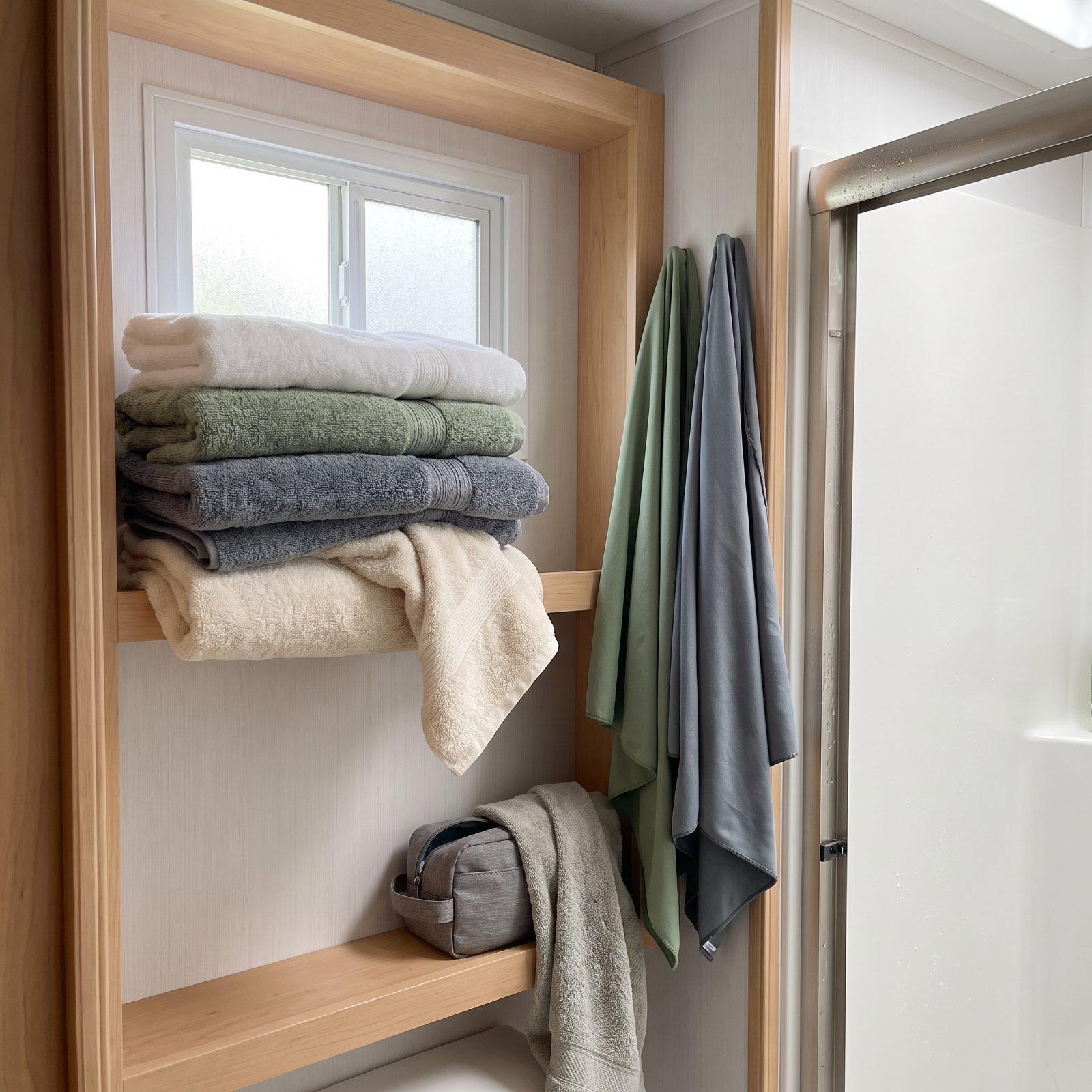 A Tower of Bath Towels
