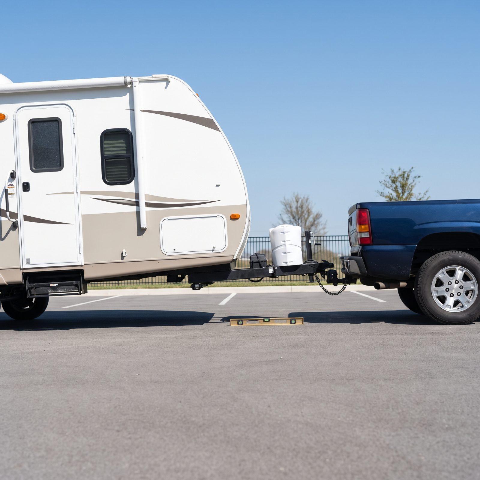 Towing With the Trailer Nose Tipped Up or Down