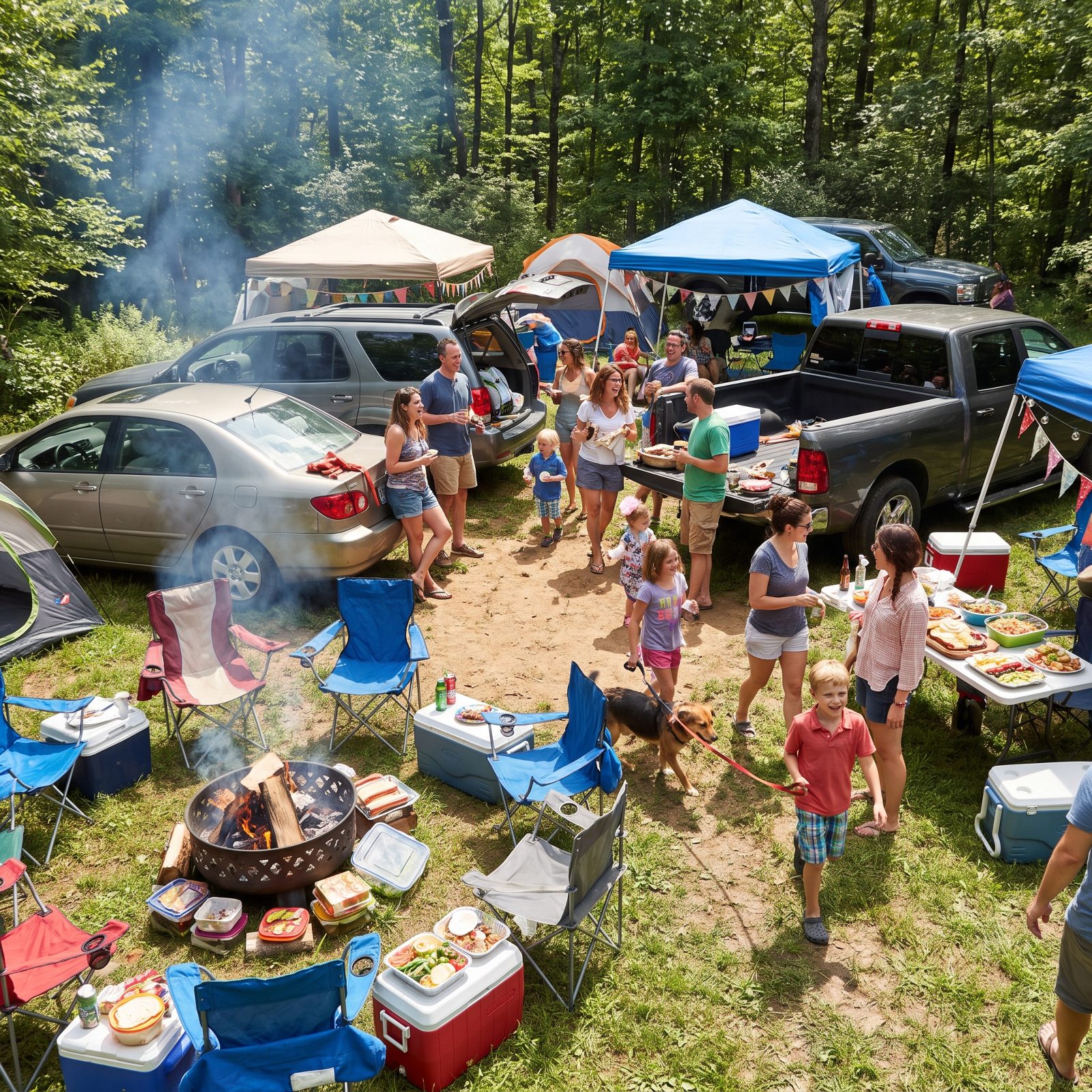 Turning a Single Site Into an Unauthorized Block Party