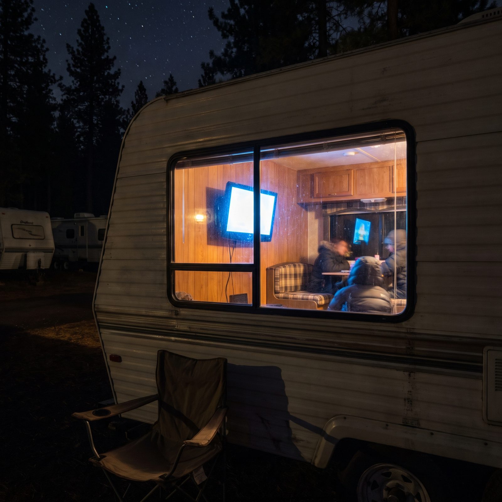 The TV Blasting Through Those Paper-Thin Walls