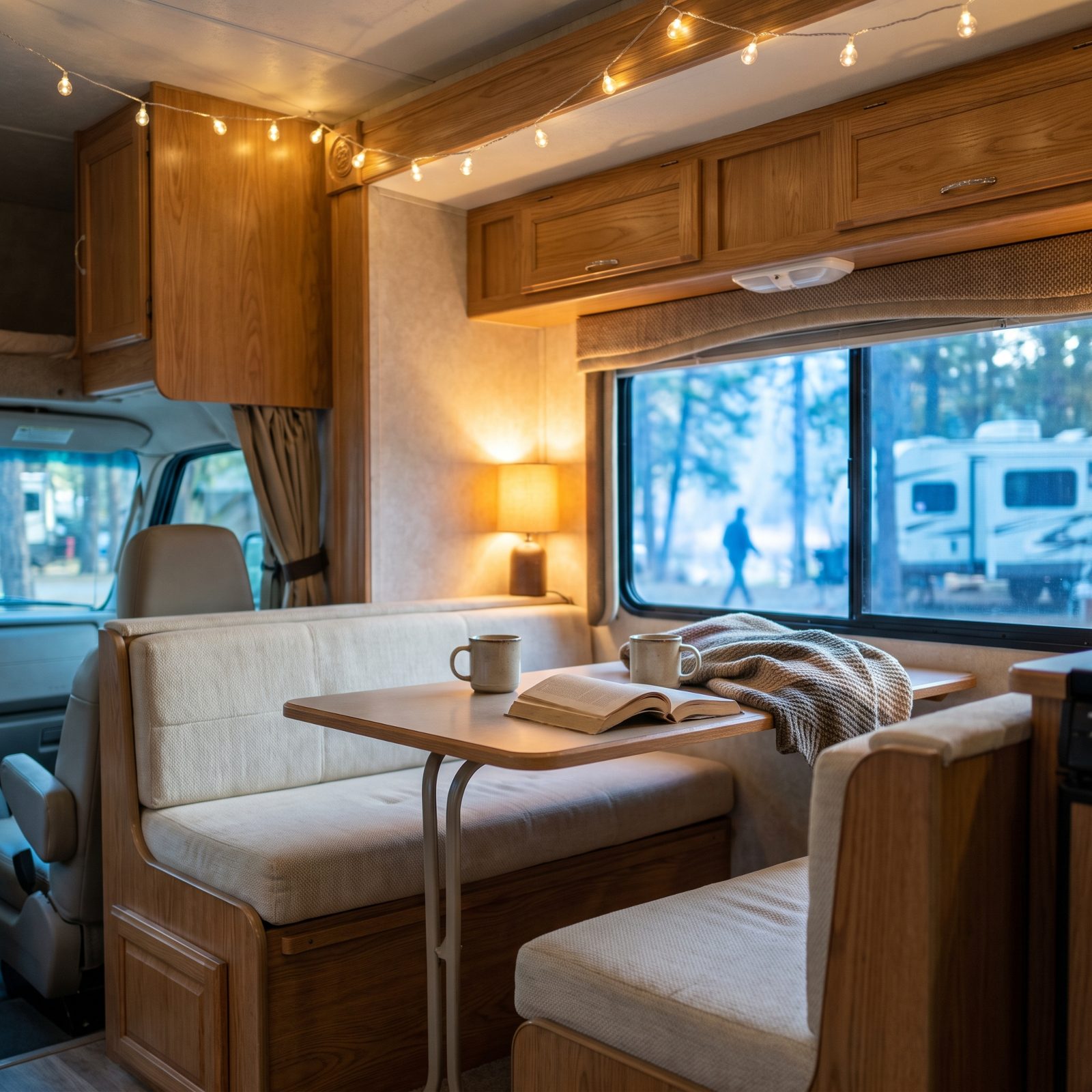 Two People in 300 Square Feet Discover New Things About Each Other