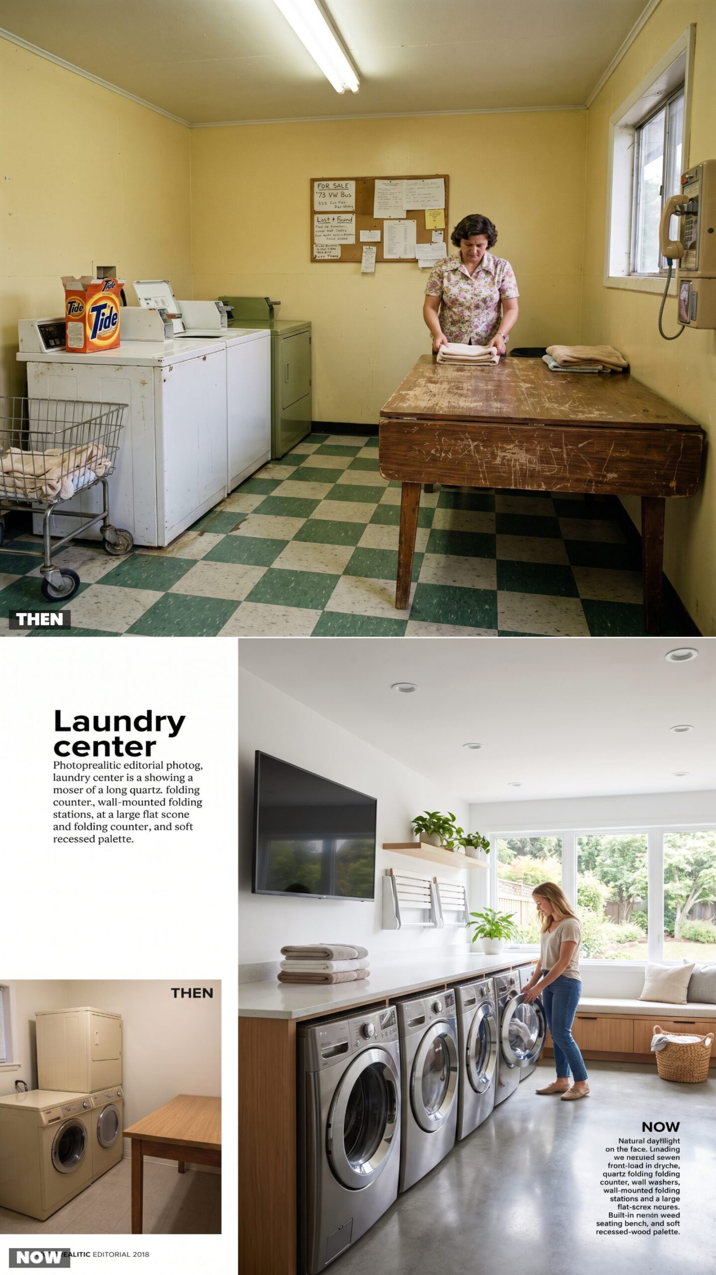 The Two-Washer Laundry Room vs. Today's App-Connected Laundry Center