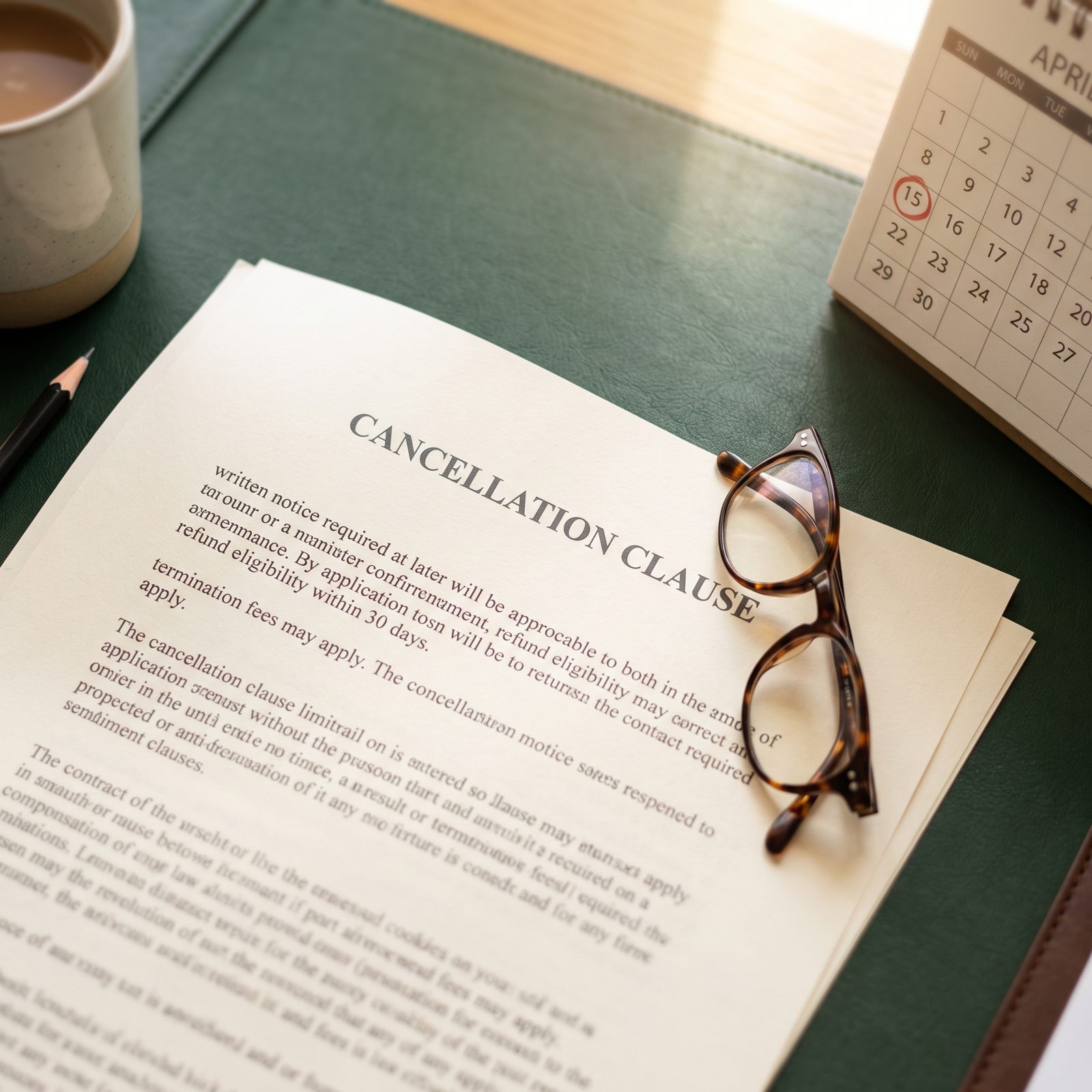 Verify Service Contract Cancellation Terms