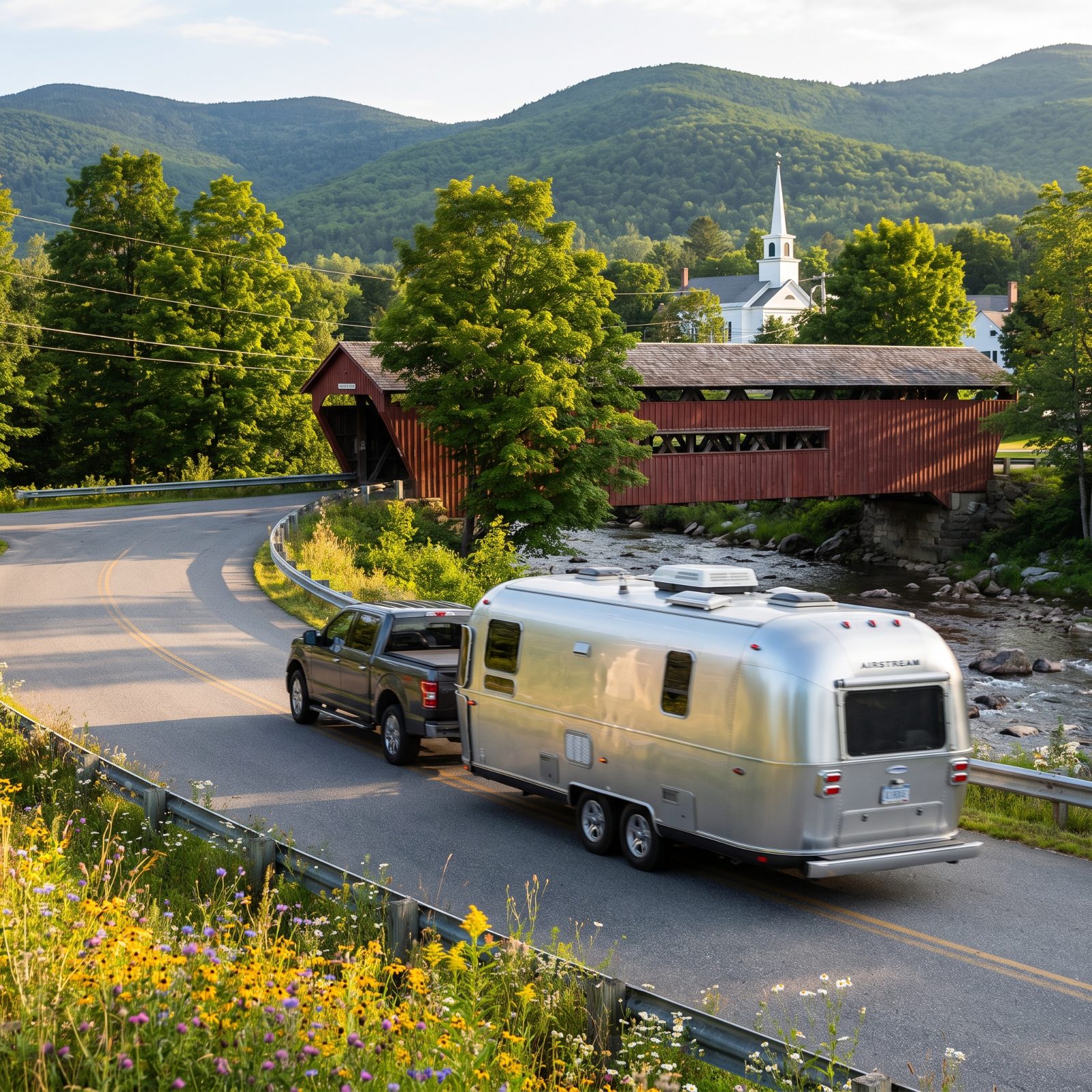 Vermont Route 100: Covered Bridges, Villages and Green Mountain Camps