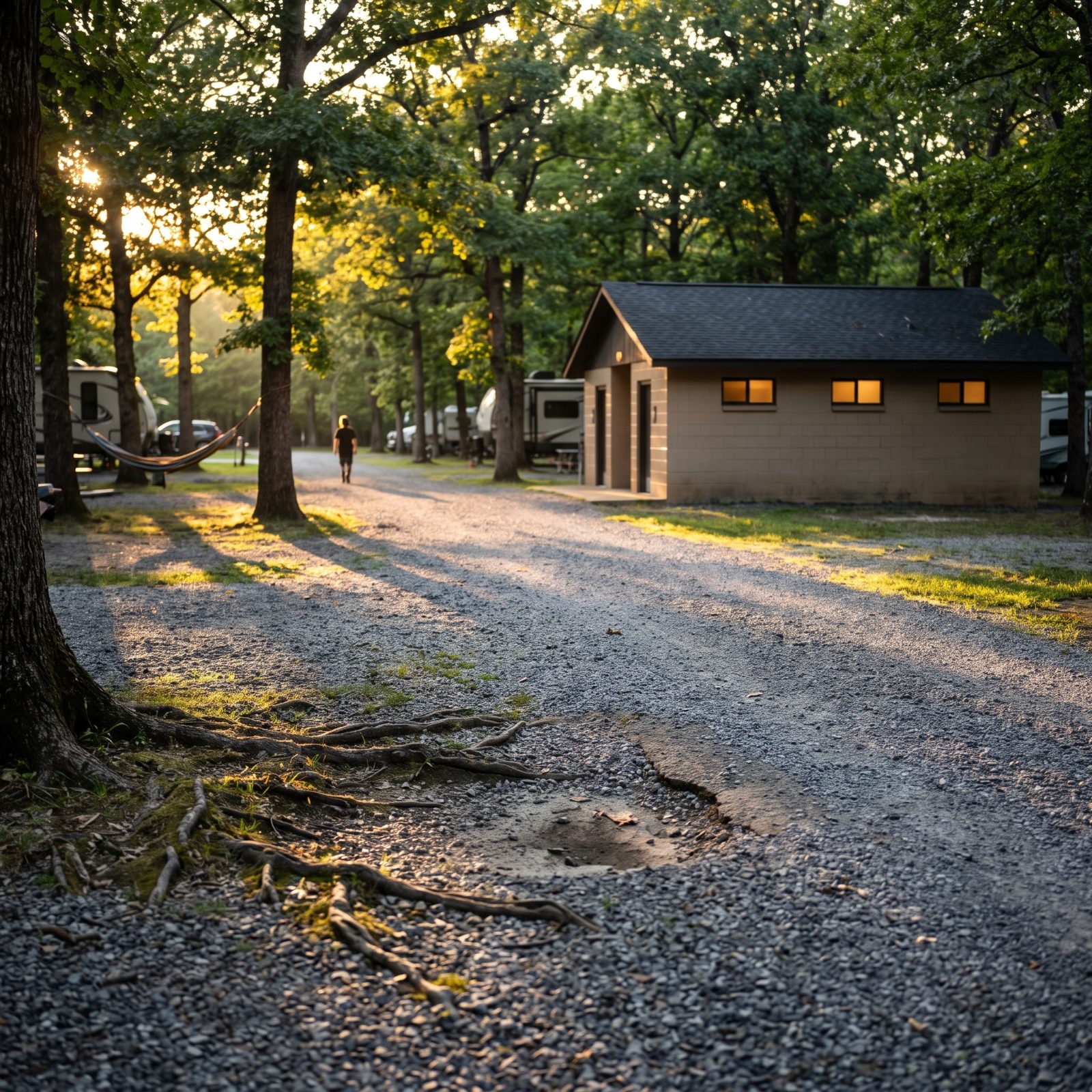 Walk the Route to the Bathhouse Before Darkness Falls