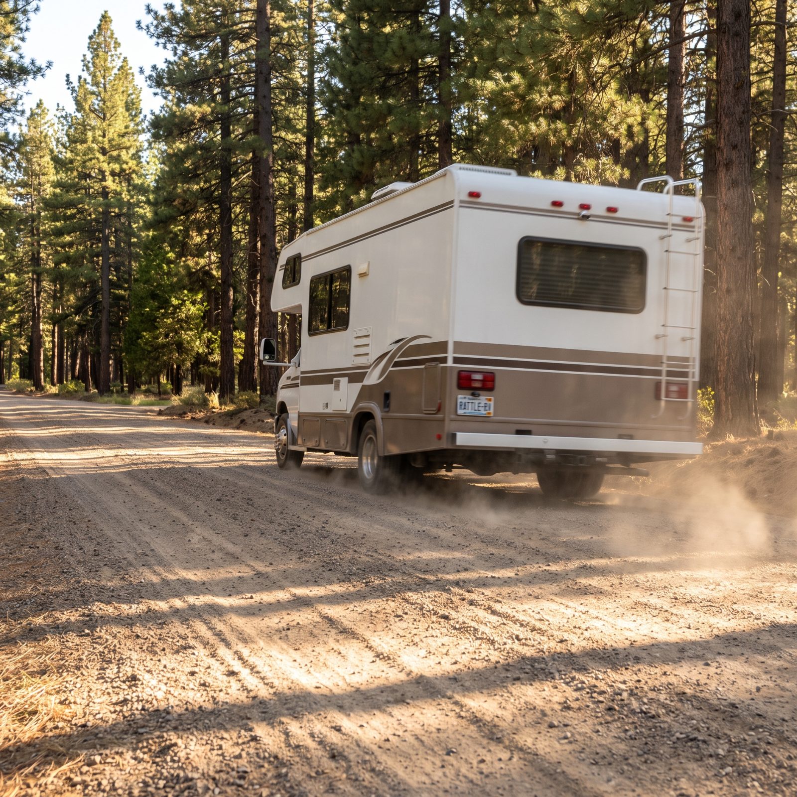 Washboard Gravel That Rattles Everything Loose