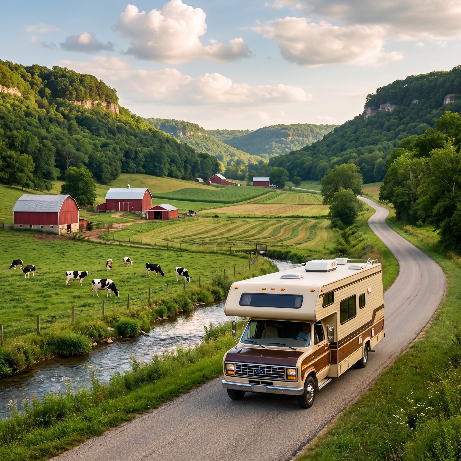 Wisconsin's Driftless Area: Bluffs, Dairy Farms and Hidden Valleys