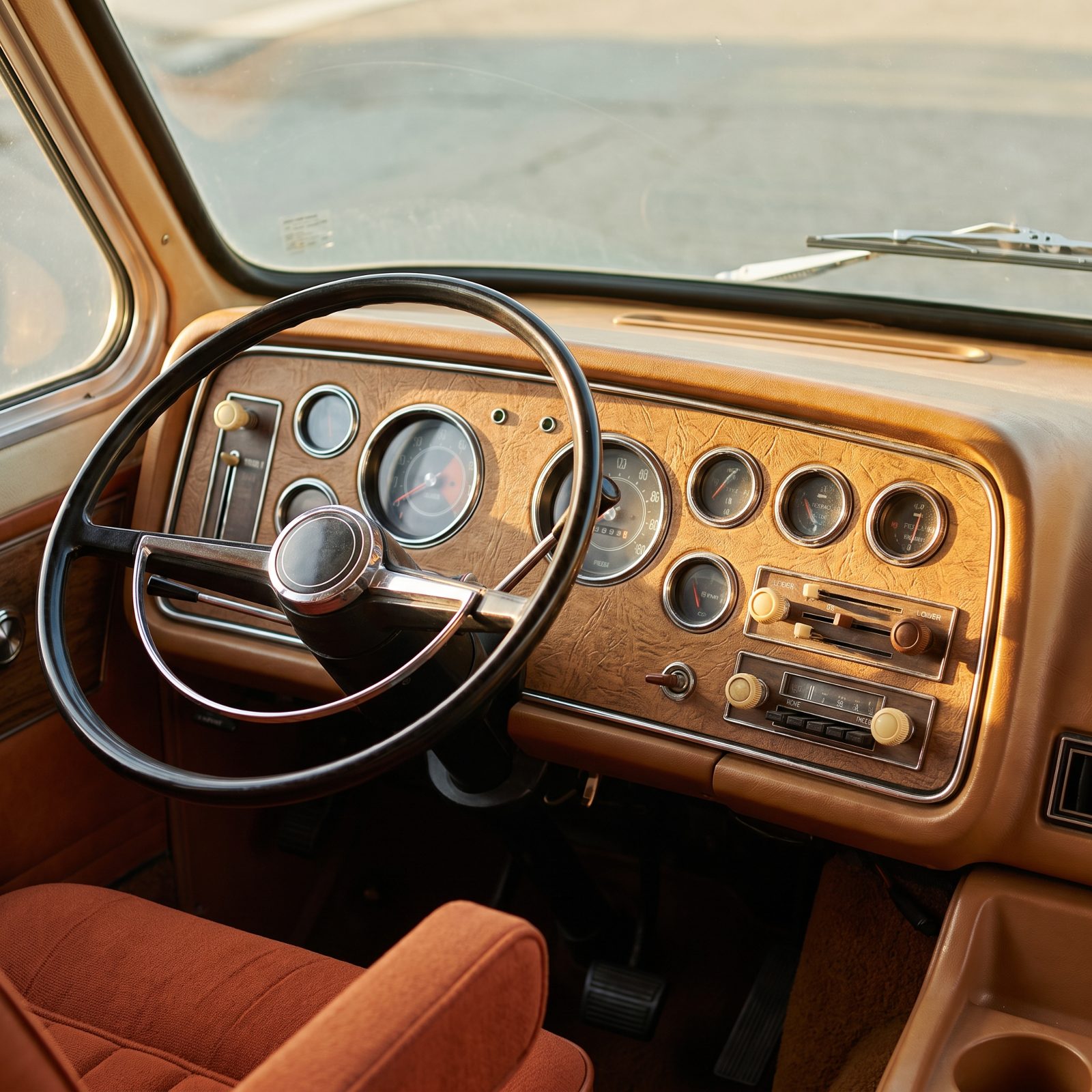 Woodgrain Vinyl Dashboards