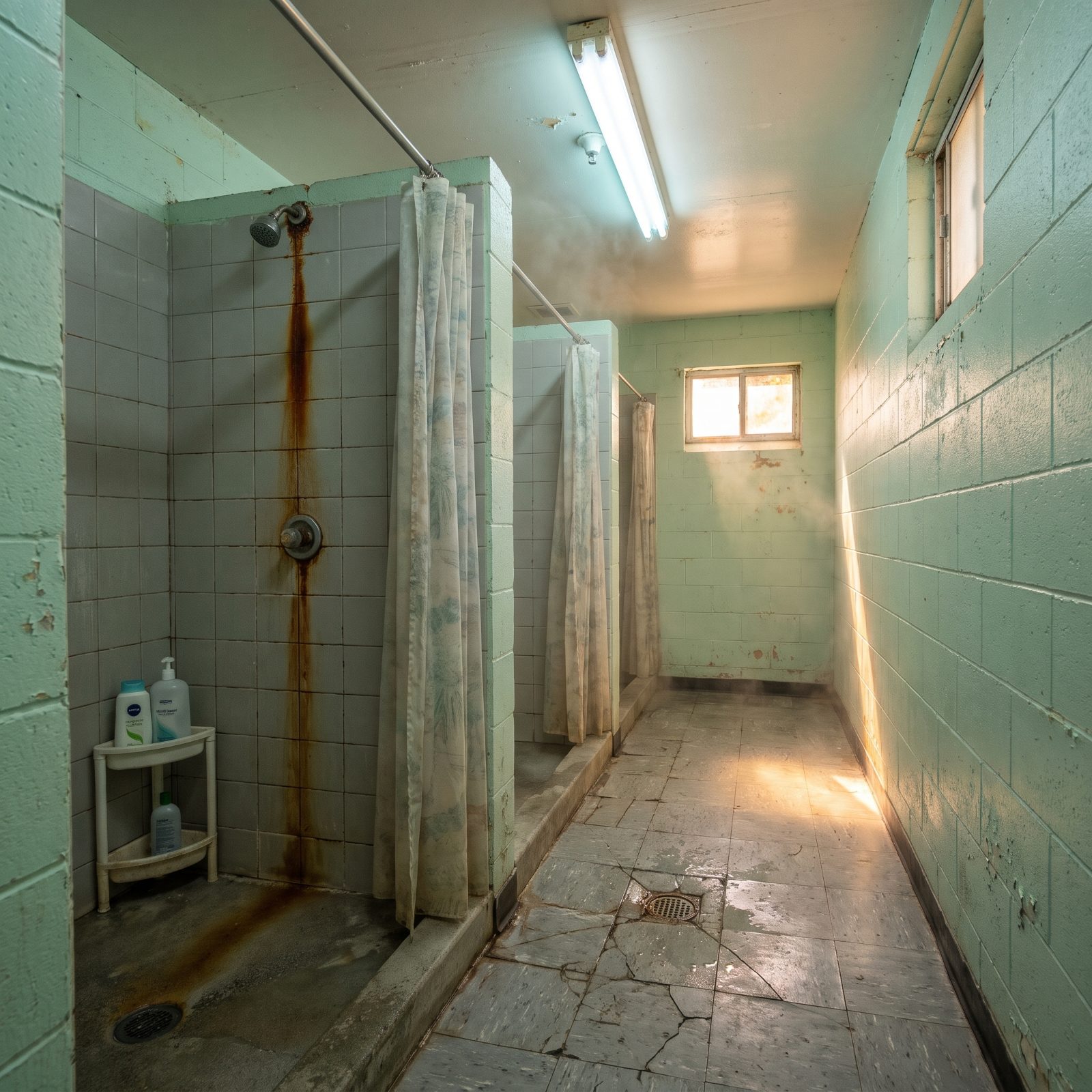 You Keep Believing They'll Finally Fix the Showers
