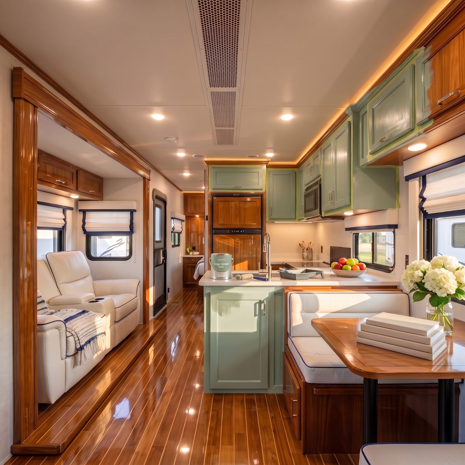 You Paint the RV Cabinets Without Taking a Vote