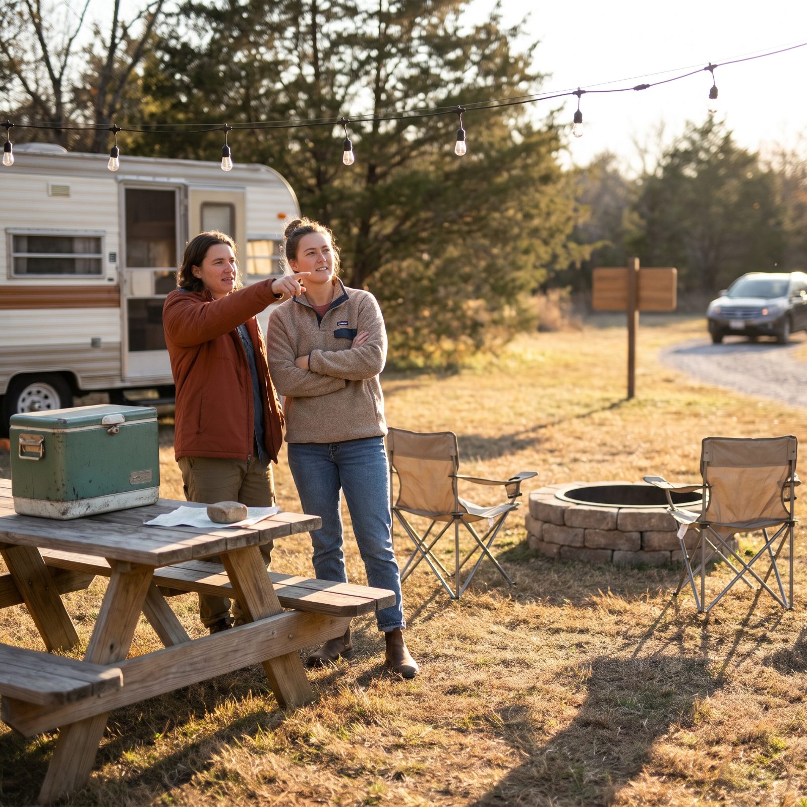 You Set Rules Before Friends Join the Campsite