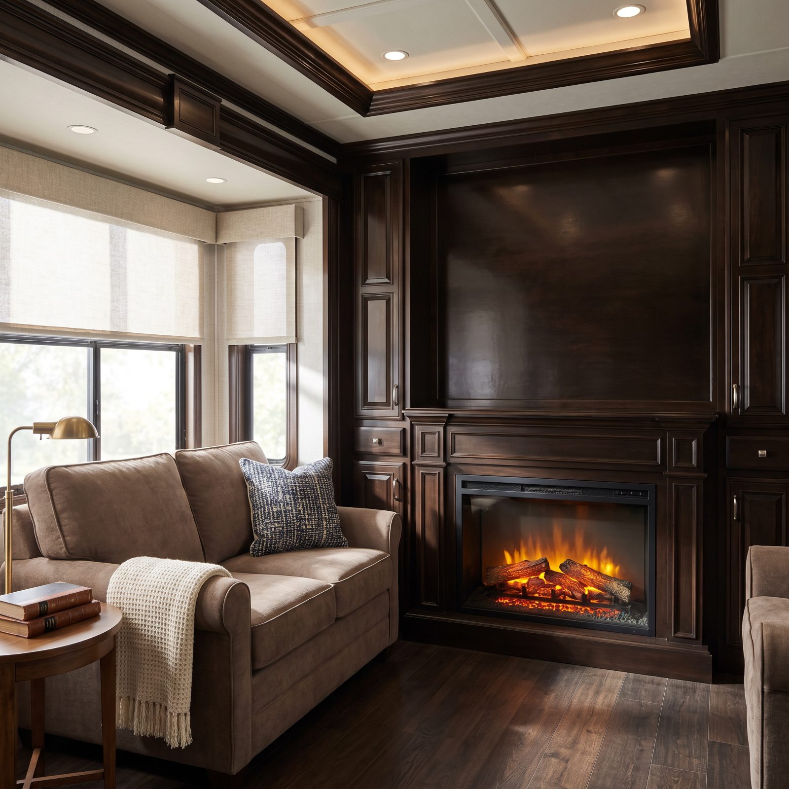 You Trade Practical Storage for a Fireplace You Love