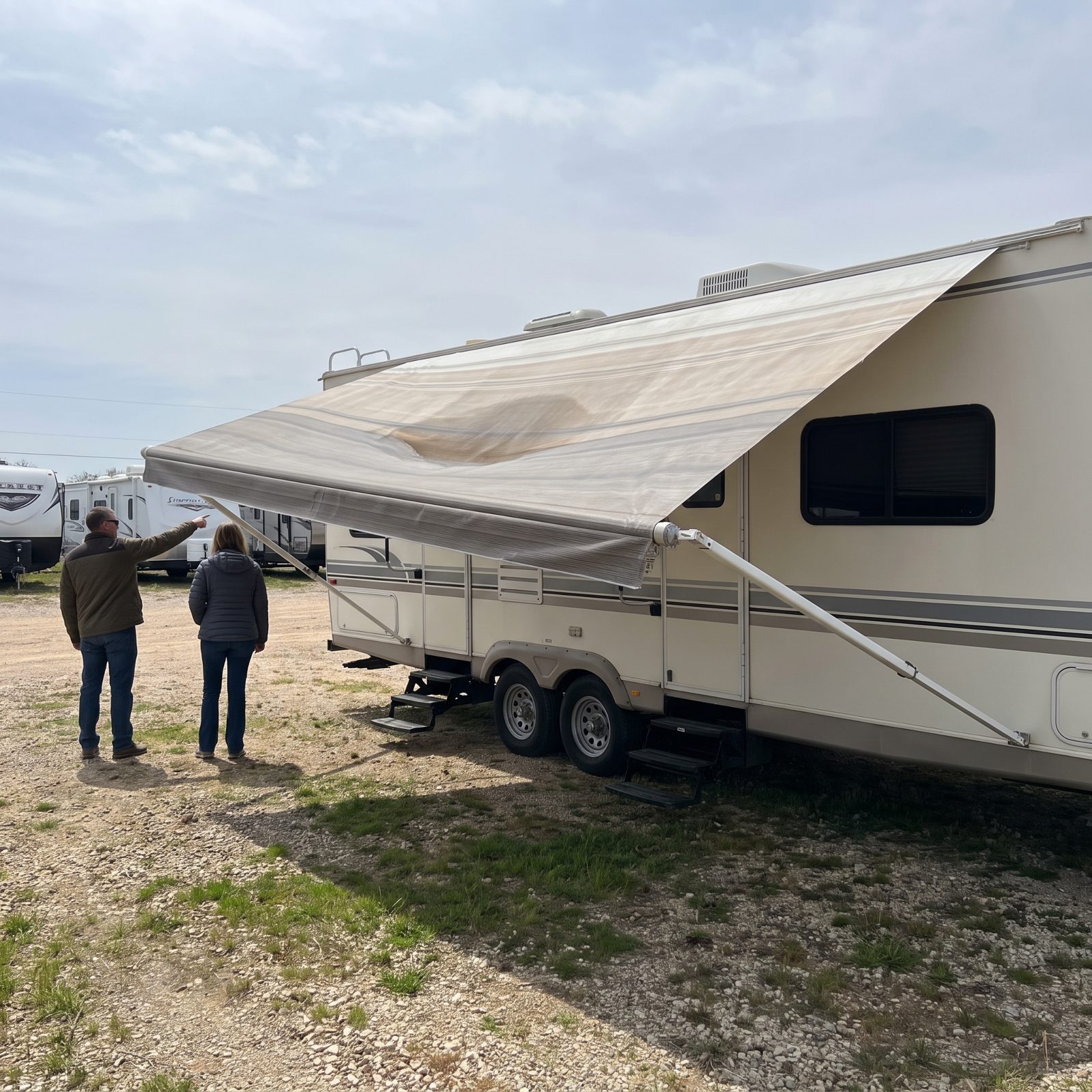 Your Friends Notice the Sagging Awning You Somehow Missed