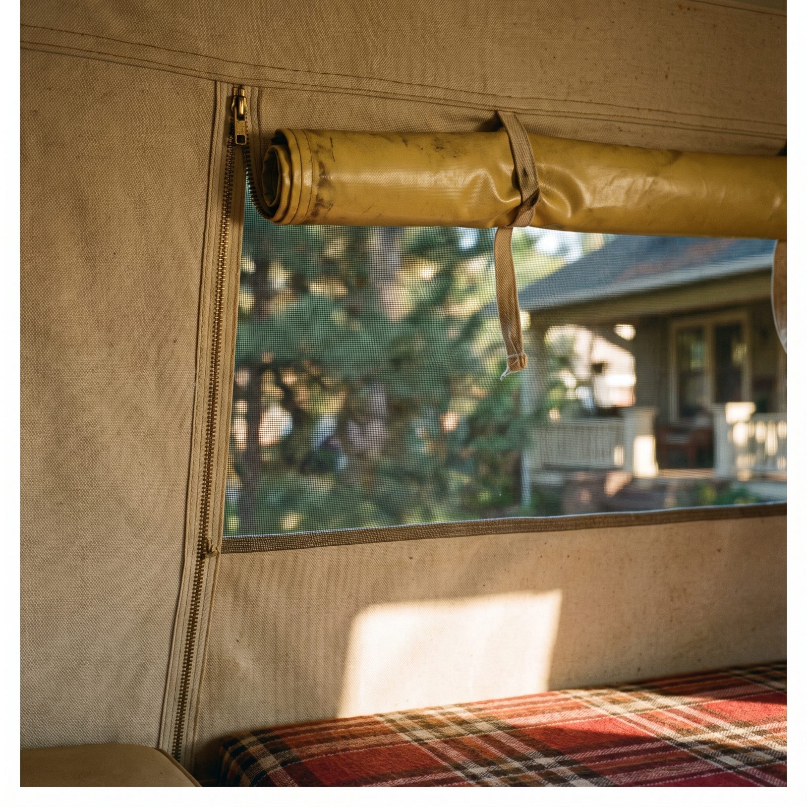 The Zippered Canvas Windows